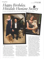 Hinsdale LIving, October, 2013